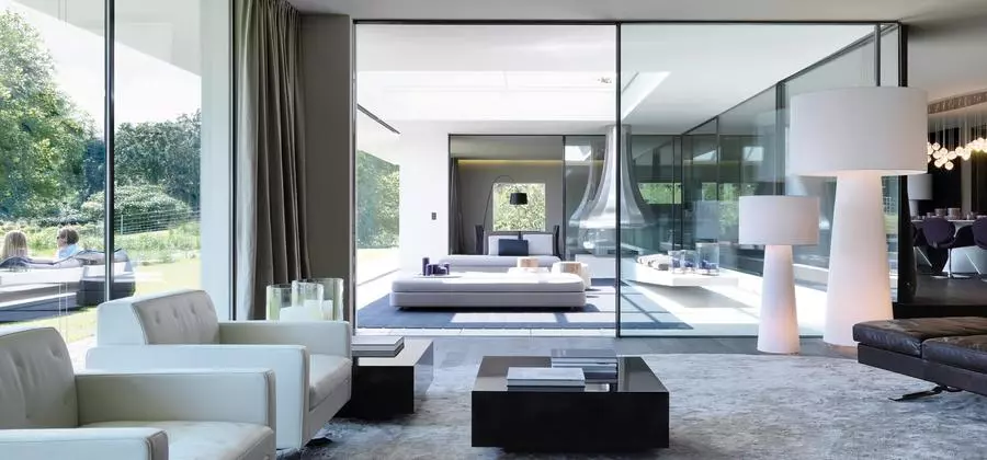 Schusssichere Fenster als SChiebeelemente